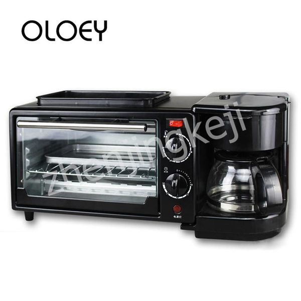 multifunctional three-in-one breakfast machine electric oven coffee machine grilled overheating protection stainless steel black
multifunctional three-in-one breakfast machine electric oven coffee machine grilled overheating protection stainless steel black