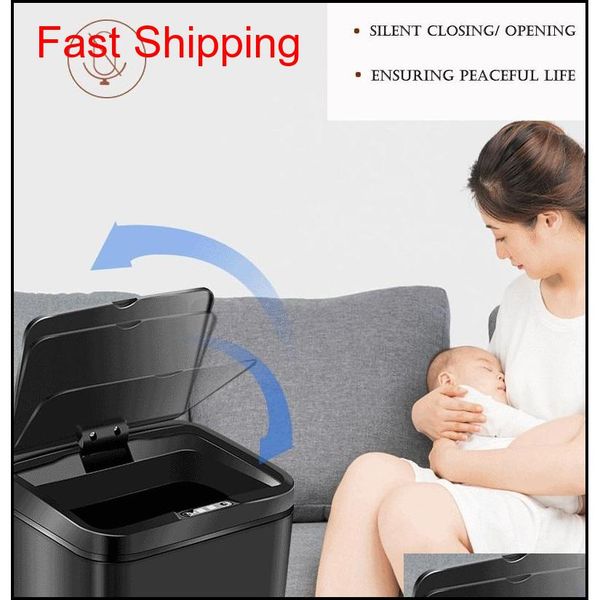 intelligent 12l high capacity dustbin matic rapid sensor trash can waste bins ho qyldvu new_dhbest
intelligent 12l high capacity dustbin matic rapid sensor trash can waste bins ho qyldvu new_dhbest