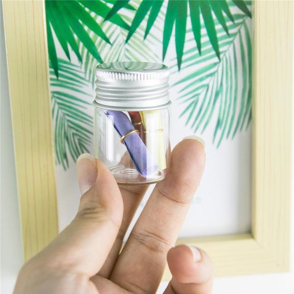 30*40*21mm 15ml mini cute glass bottles aluminium lid empty transparent clear gift wishing bottles jars bbydpg
30*40*21mm 15ml mini cute glass bottles aluminium lid empty transparent clear gift wishing bottles jars bbydpg
