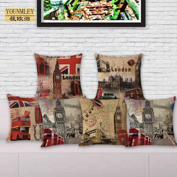 quality couch cushion london paris print home decorative pillows 45x45cm pillowcase 18" vintage cotton linen square pillow myja31
quality couch cushion london paris print home decorative pillows 45x45cm pillowcase 18" vintage cotton linen square pillow myja31