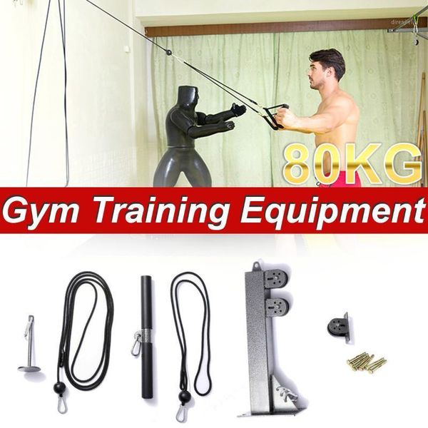 fitness diy pulley cable machine trainer with pulley attachments biceps triceps workout forearm pull rope wrist roller1
fitness diy pulley cable machine trainer with pulley attachments biceps triceps workout forearm pull rope wrist roller1
