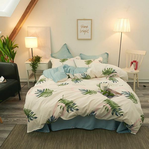 white leaf fashion comforter bedding set blue elegant double sided king full single size duvet cover sheet pillowcase
white leaf fashion comforter bedding set blue elegant double sided king full single size duvet cover sheet pillowcase