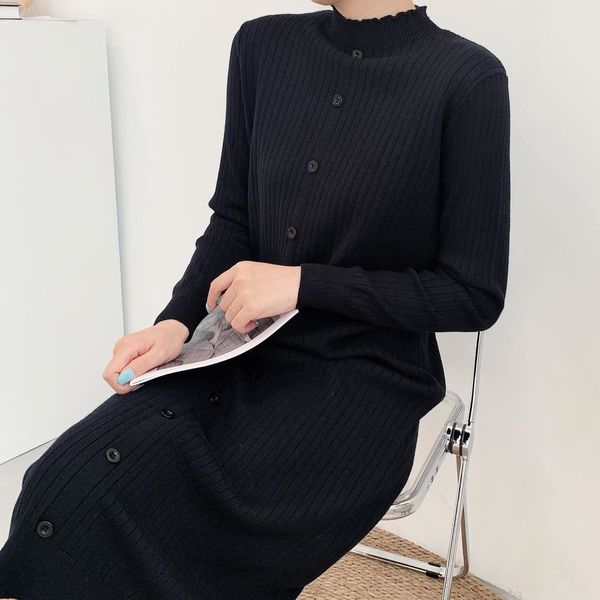 fall winter 2020 loose knee length with multi-function bottomed wool skirt medium length half high neck dress dresswool dressknitted dress f, White;black
fall winter 2020 loose knee length with multi-function bottomed wool skirt medium length half high neck dress dresswool dressknitted dress f, White;black