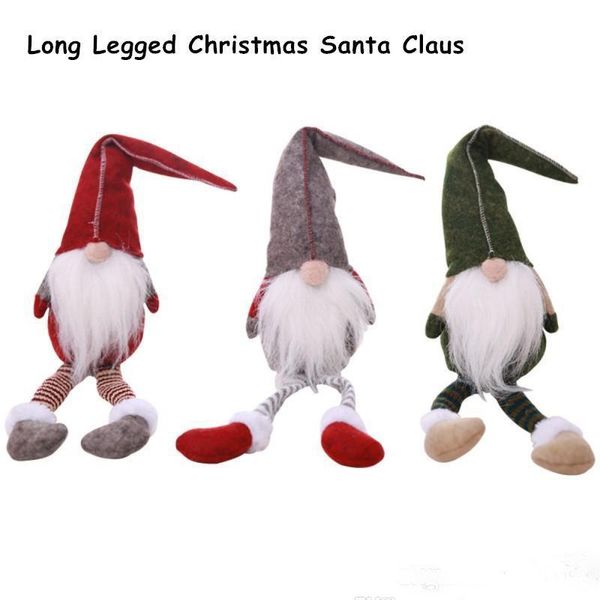 new long for home xmas plush claus toy doll christmas gift doll year ornament santa leg christmas decorations handmade happy bbyqd
new long for home xmas plush claus toy doll christmas gift doll year ornament santa leg christmas decorations handmade happy bbyqd