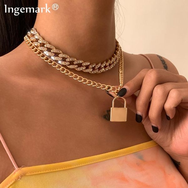 punk iced out rhinestone chain necklace women collares vintage big chunky thick crystal link choker necklace couple jewelry gift, Silver
punk iced out rhinestone chain necklace women collares vintage big chunky thick crystal link choker necklace couple jewelry gift, Silver