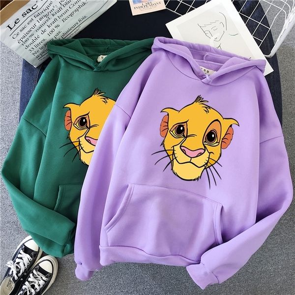 woman lion animal print velvet harajuku cartoon fashion casual hoodie vintage six colors sweatshirt with hat y200610, Black
woman lion animal print velvet harajuku cartoon fashion casual hoodie vintage six colors sweatshirt with hat y200610, Black