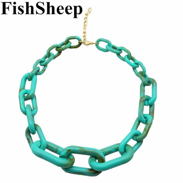 fishsheep statement acrylic link chain necklace female rock punk resin chunky big choker pendants & necklaces fashion jewelry, Silver
fishsheep statement acrylic link chain necklace female rock punk resin chunky big choker pendants & necklaces fashion jewelry, Silver
