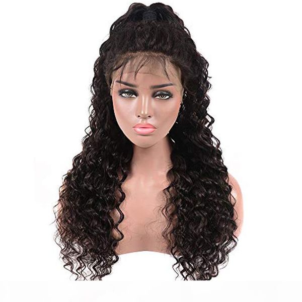 360 lace frontal wig pre plucked deep curly wave brazilian remy lace human hair wigs curly hair wig natural color 150% density, Black;brown
360 lace frontal wig pre plucked deep curly wave brazilian remy lace human hair wigs curly hair wig natural color 150% density, Black;brown