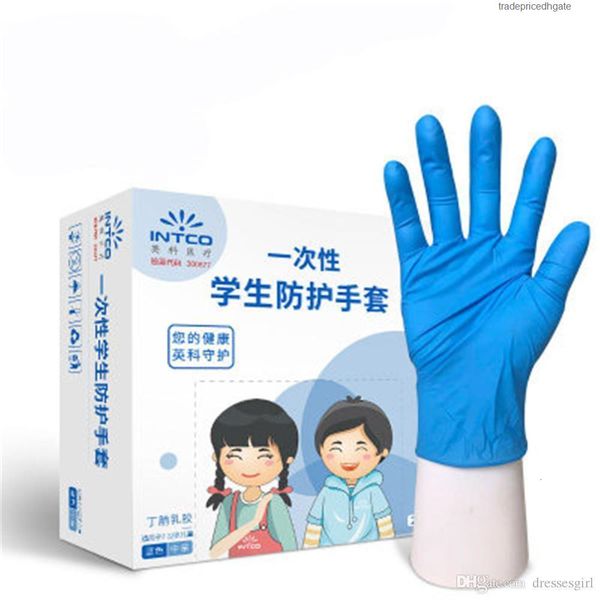 20pcs/box disposable latex child universal waterproof blue non-slip nitrile protective gloves for kids boys girls
20pcs/box disposable latex child universal waterproof blue non-slip nitrile protective gloves for kids boys girls