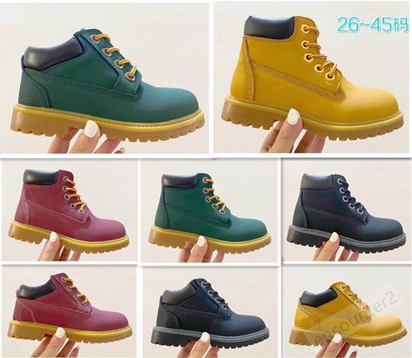 kids martin boots winter boots waterproof military triple white black children outdoors shoes yellow boys girls trainers 26-35
kids martin boots winter boots waterproof military triple white black children outdoors shoes yellow boys girls trainers 26-35