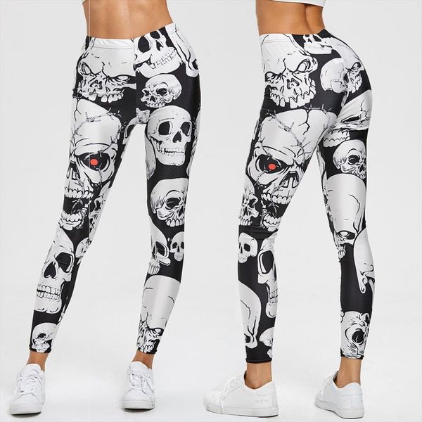 women leggings 2020 fashion casual skull print leggings slim bodycon workout stretch trouse legins high waist 38, Black
women leggings 2020 fashion casual skull print leggings slim bodycon workout stretch trouse legins high waist 38, Black