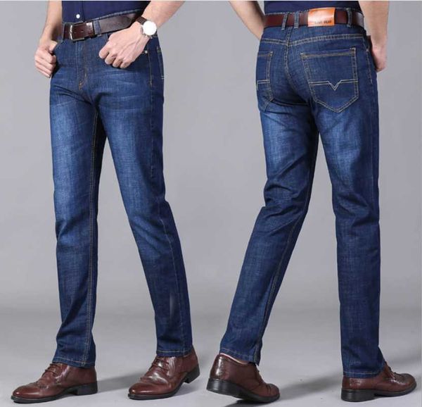2021 new fashion men slim fit stretch jeans business fashion classic style jeans pants trousers male, Blue
2021 new fashion men slim fit stretch jeans business fashion classic style jeans pants trousers male, Blue