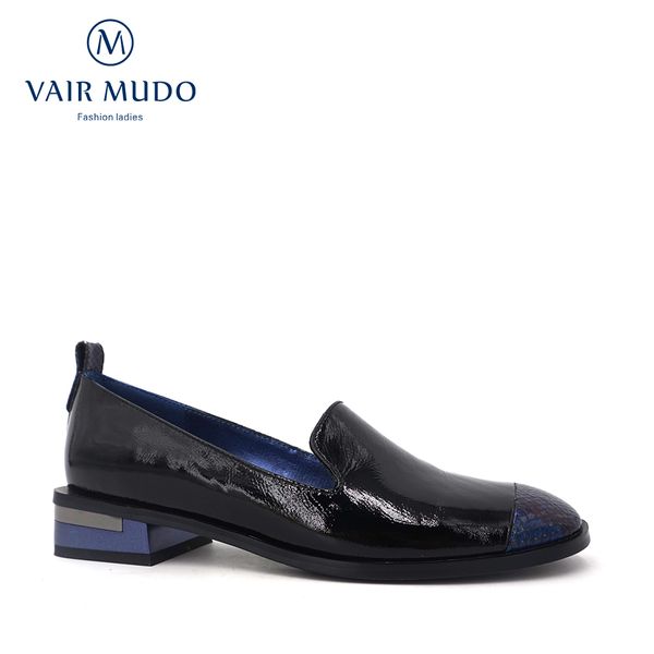 vair mudo women pumps shoes ladies spring summer autumn low heel slip-on patent leather round toe casual shoes women pump d155 1007, Black;white
vair mudo women pumps shoes ladies spring summer autumn low heel slip-on patent leather round toe casual shoes women pump d155 1007, Black;white