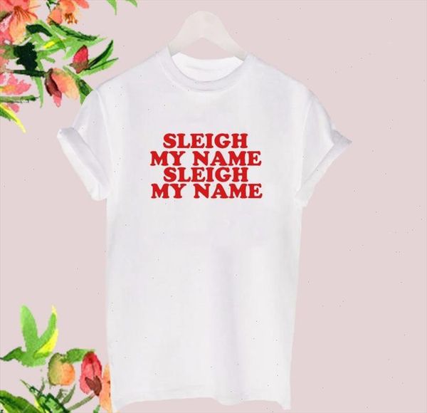 sleigh my name red women tshirt cotton casual funny t shirt for lady yong girl tee hipster drop ship s 383, White
sleigh my name red women tshirt cotton casual funny t shirt for lady yong girl tee hipster drop ship s 383, White