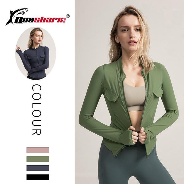 long sleeve quick dry yoga shirt sportswear gym coat women's tight crossfit fitness clothes autumn winter running jacket1, White;red
long sleeve quick dry yoga shirt sportswear gym coat women's tight crossfit fitness clothes autumn winter running jacket1, White;red