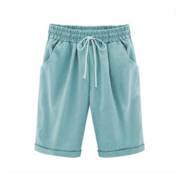 women's shorts womens linen short pants summer cotton women knee length female casual wide leg loose plus size elastic waist long, White;black
women's shorts womens linen short pants summer cotton women knee length female casual wide leg loose plus size elastic waist long, White;black