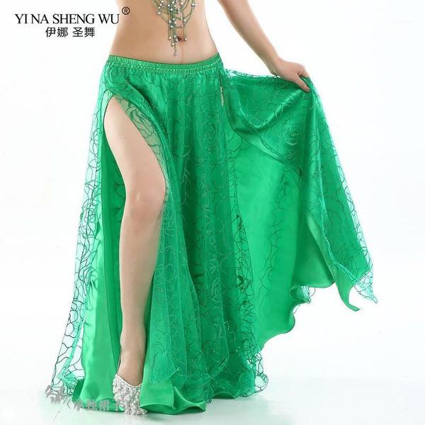 stage wear lace rose belly dancing skirts women dance slit skirt girls performance practice without belt 1, Black;red
stage wear lace rose belly dancing skirts women dance slit skirt girls performance practice without belt 1, Black;red