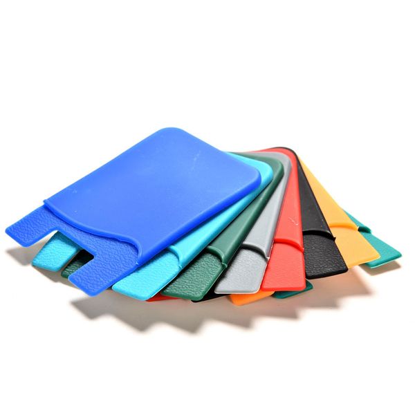 multicolor 3.34" x 2.2" portable adhesive case silicone mobile phone the id/ card holder
multicolor 3.34" x 2.2" portable adhesive case silicone mobile phone the id/ card holder