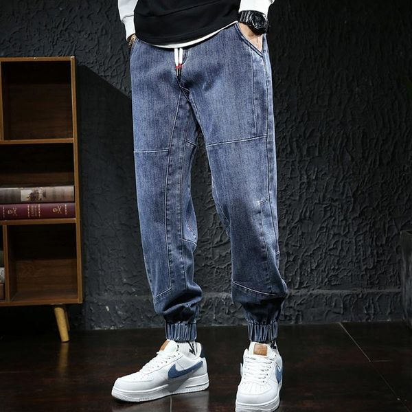 men's jeans autumn and winter men denim jeans, plus loose harem pants cotton fashion dropship for man, Blue
men's jeans autumn and winter men denim jeans, plus loose harem pants cotton fashion dropship for man, Blue