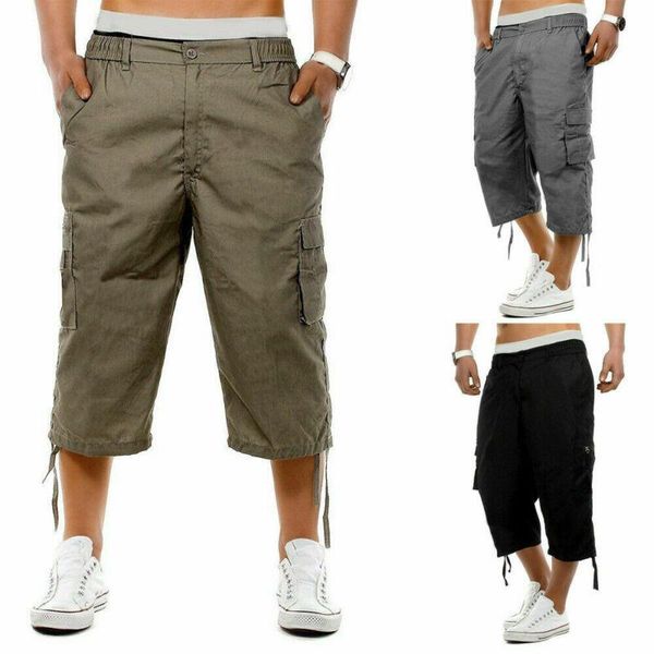 4 colors men's 3/4 casual cargo workwear pants trousers short pans size m-3xl, White;black
4 colors men's 3/4 casual cargo workwear pants trousers short pans size m-3xl, White;black