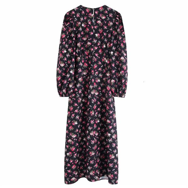 black floral women vintage printed puff long sleeve maxi dress 2021 winter elegant dresses for new year kgu0, Black;gray
black floral women vintage printed puff long sleeve maxi dress 2021 winter elegant dresses for new year kgu0, Black;gray