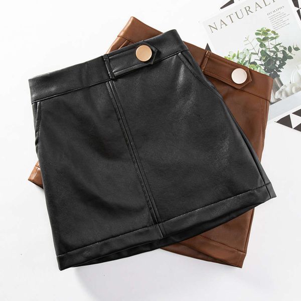 half length girl's small pu leather foreign sle children's a-line buttock skirt autumn drs middle school, Blue
half length girl's small pu leather foreign sle children's a-line buttock skirt autumn drs middle school, Blue