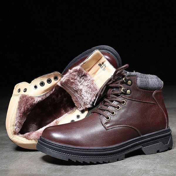 men's winter boots warm with fur plush warm snow boots genuine leather breathable ankle shoes light sneakers boots #ut1m
men's winter boots warm with fur plush warm snow boots genuine leather breathable ankle shoes light sneakers boots #ut1m