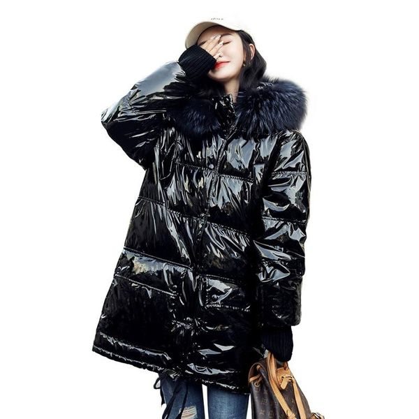 women's down & parkas women coats jacket raccoon fur hoody winter lady long warm overcoats female clothing vf9111, Black
women's down & parkas women coats jacket raccoon fur hoody winter lady long warm overcoats female clothing vf9111, Black