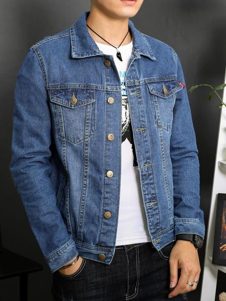 men's jackets jeans jaket mens denim for men 2021 spring autumn casual turn-down collar coat, Black;brown
men's jackets jeans jaket mens denim for men 2021 spring autumn casual turn-down collar coat, Black;brown