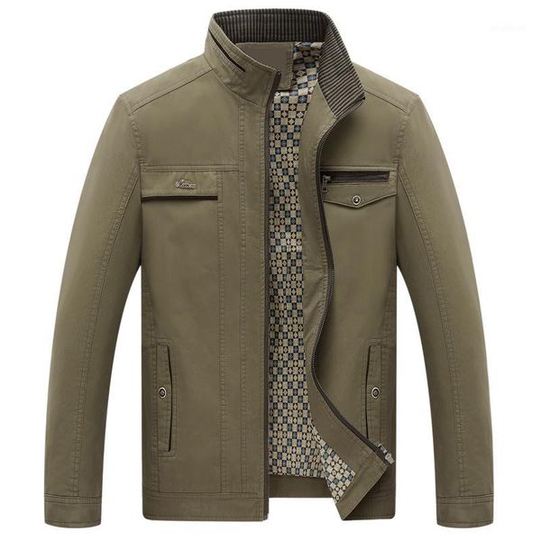 men's jackets middle-aged cotton men's casual jacket for men in spring and autumn1, Black;brown
men's jackets middle-aged cotton men's casual jacket for men in spring and autumn1, Black;brown
