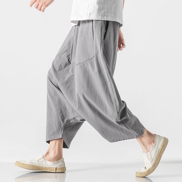 baggy harem hiphop cross joggers causal loose trousers men wide leg cotton linen pants pantalones hombre
baggy harem hiphop cross joggers causal loose trousers men wide leg cotton linen pants pantalones hombre