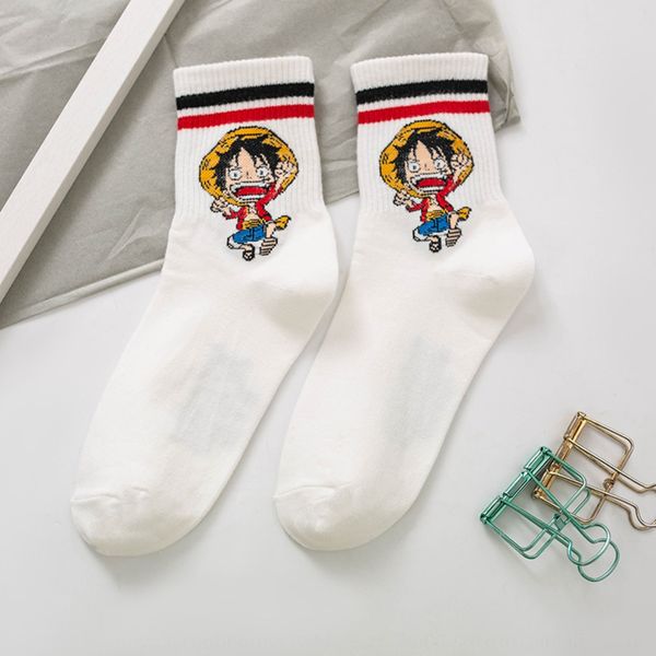 spring and summer new female cartoon animation lufei qiaoba medium medium cotton sockstube socks striped cotton socks fashion wk51l, Black
spring and summer new female cartoon animation lufei qiaoba medium medium cotton sockstube socks striped cotton socks fashion wk51l, Black