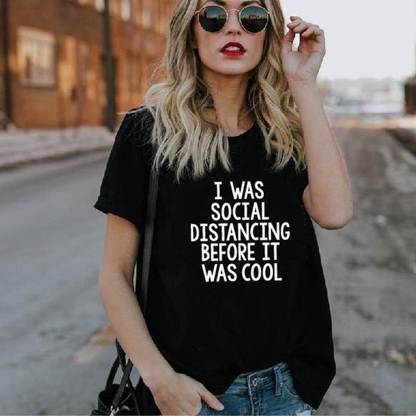 i was social distancing letter print t shirt women short sleeve o neck loose tshirt 2021 summer fashion women tee shirt, White
i was social distancing letter print t shirt women short sleeve o neck loose tshirt 2021 summer fashion women tee shirt, White