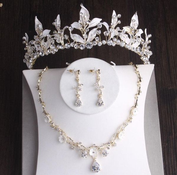 baroque vintage gold crystal bridal jewelry sets rhinestone crown tiaras earring choker necklace bride african beads jewelry set, Silver
baroque vintage gold crystal bridal jewelry sets rhinestone crown tiaras earring choker necklace bride african beads jewelry set, Silver