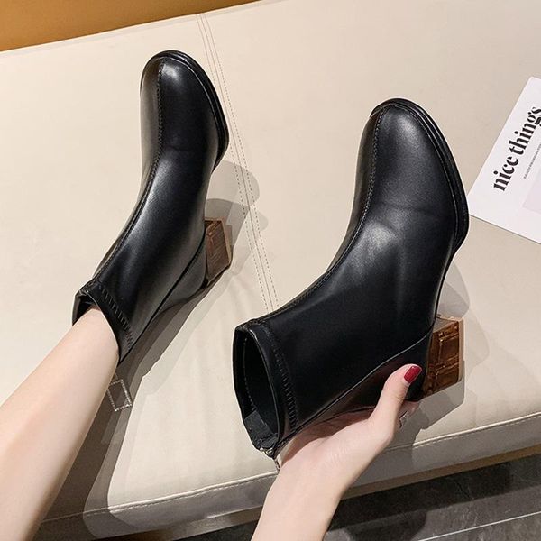 women boots high heels booties ladies shoes boots-women round toe winter footwear luxury designer stiletto low mid calf, Black
women boots high heels booties ladies shoes boots-women round toe winter footwear luxury designer stiletto low mid calf, Black