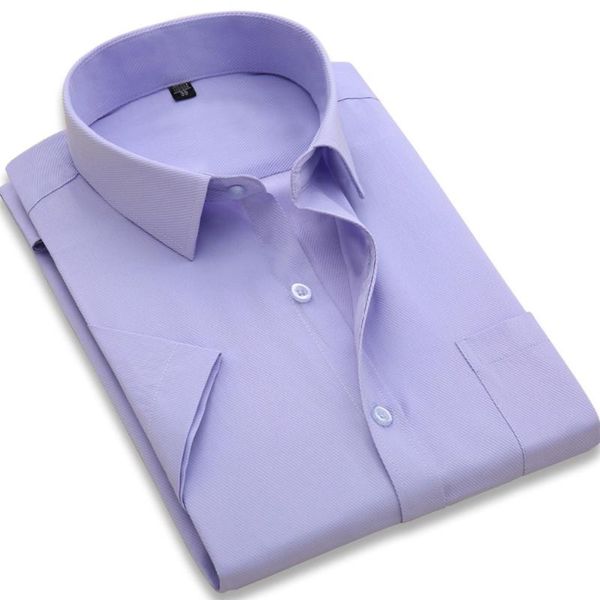 men's casual shirts summer nice men short sleeve dress shirt striped/solid fashion business male lapel smart work wear, White;black
men's casual shirts summer nice men short sleeve dress shirt striped/solid fashion business male lapel smart work wear, White;black