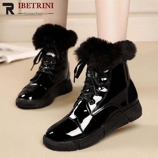 boots ribetrini women shoes solid platform lace up balck ankle wedges warm plush fashion winter boots1, Black
boots ribetrini women shoes solid platform lace up balck ankle wedges warm plush fashion winter boots1, Black