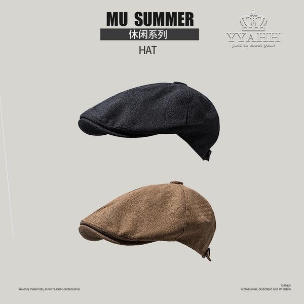 корейская версия льняной форвард hat женский thin ретро берет повседневный joker cap мужской tide осенью и зимой, Blue;gray
корейская версия льняной форвард hat женский thin ретро берет повседневный joker cap мужской tide осенью и зимой, Blue;gray