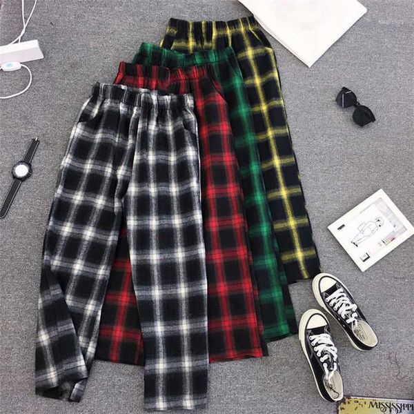 harajuku streetwear plaid pants women high waist summer loose wide leg pants korean hip hop trousers women pantalon mujer1, Black;white
harajuku streetwear plaid pants women high waist summer loose wide leg pants korean hip hop trousers women pantalon mujer1, Black;white