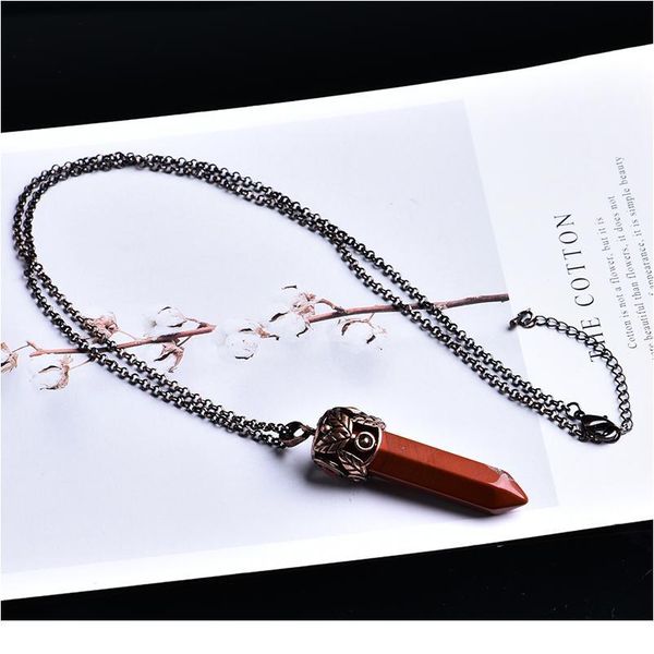1pc fashion crystal mineral ornaments vintage crystal pointing magic repair magic yoga divination amulet energy pendant qyluro, Black
1pc fashion crystal mineral ornaments vintage crystal pointing magic repair magic yoga divination amulet energy pendant qyluro, Black