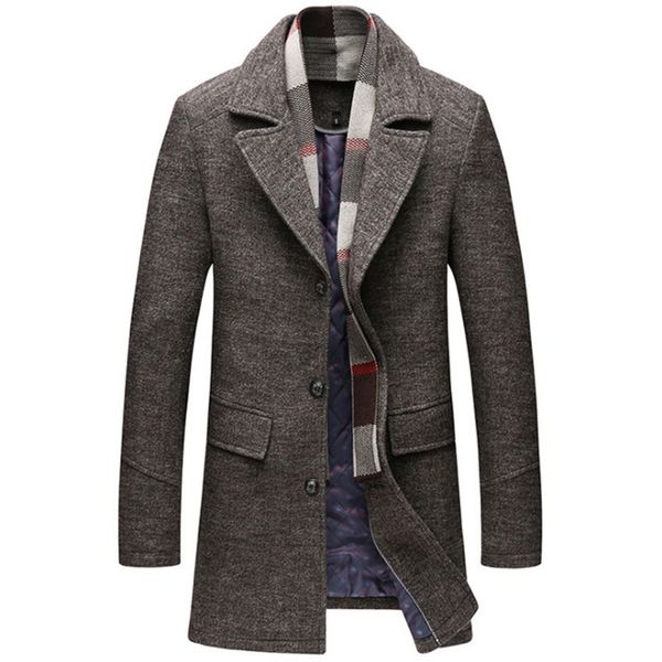 mens designer trench coats british style wool blends jacket men winter thick woolen coat detachable scarf long overcoats mens clothing 5xl, Tan;black
mens designer trench coats british style wool blends jacket men winter thick woolen coat detachable scarf long overcoats mens clothing 5xl, Tan;black