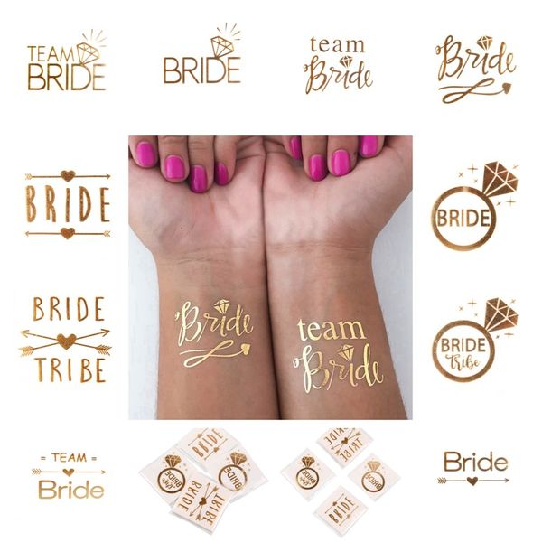 team bride to be tattoo stickers bridal shower favors wedding decoration bachelorette hen decor party supplies
team bride to be tattoo stickers bridal shower favors wedding decoration bachelorette hen decor party supplies