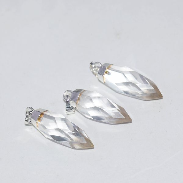 natural clear crystal quartz pendant for women charms 2020 long face jewellery stone bullet crystal pendant for chandeliers 0927, Silver
natural clear crystal quartz pendant for women charms 2020 long face jewellery stone bullet crystal pendant for chandeliers 0927, Silver