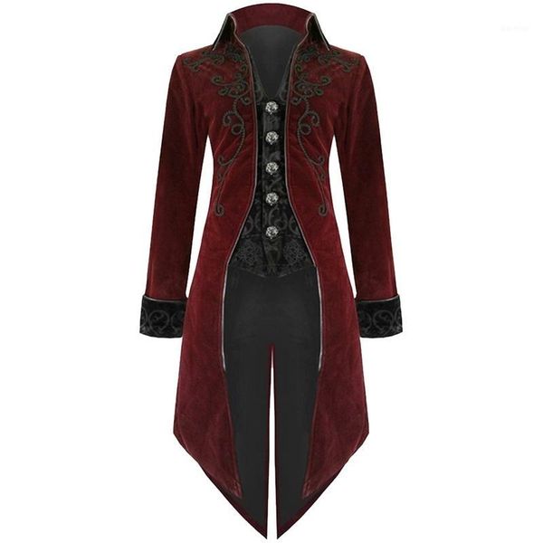 men's trench coats 2021 men vintage gothic long jacket autumn retro cool uniform costume coat steampunk tailcoat button male1, Tan;black
men's trench coats 2021 men vintage gothic long jacket autumn retro cool uniform costume coat steampunk tailcoat button male1, Tan;black