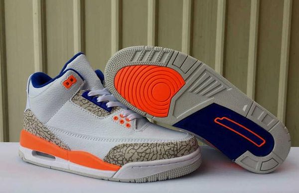 new 3 knicks white old royal-university orange-tech grey mens basketball shoes 3s mens outdoor sneakers size us 8-13, Black
new 3 knicks white old royal-university orange-tech grey mens basketball shoes 3s mens outdoor sneakers size us 8-13, Black