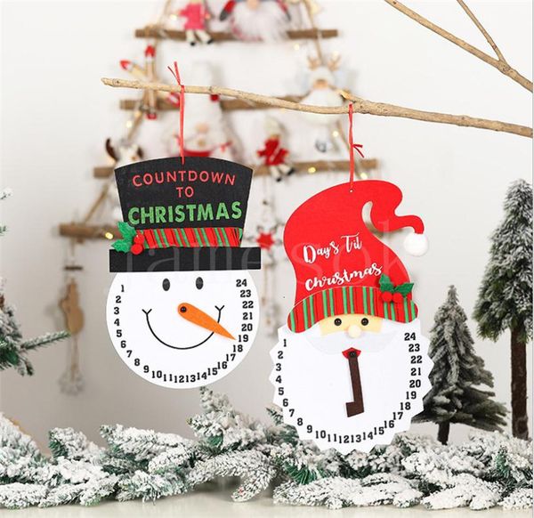 new christmas decorations cartoon snowman alarm clock non woven old people's clock creative wall clock pendulum db162
new christmas decorations cartoon snowman alarm clock non woven old people's clock creative wall clock pendulum db162