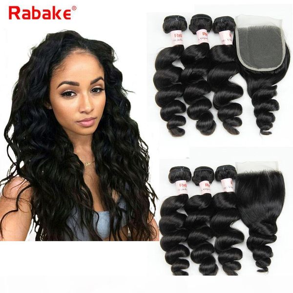 peruvian loose wave human hair bundles with closure rabake brazilian raw indian malaysian loose wave hair weave extensions 4pcs lace closure, Black;brown
peruvian loose wave human hair bundles with closure rabake brazilian raw indian malaysian loose wave hair weave extensions 4pcs lace closure, Black;brown