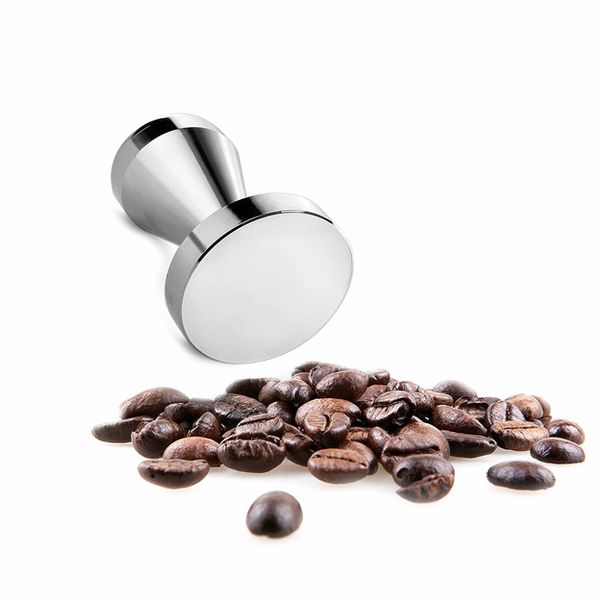 stainless steel barista espresso tamper 51mm base coffee bean press kitchen accessories q0109
stainless steel barista espresso tamper 51mm base coffee bean press kitchen accessories q0109