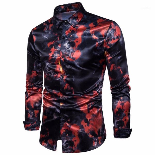 men cotton shirts fashion mens red blue flame print long sleeve shirts 2017 s-2xl1, White;black
men cotton shirts fashion mens red blue flame print long sleeve shirts 2017 s-2xl1, White;black