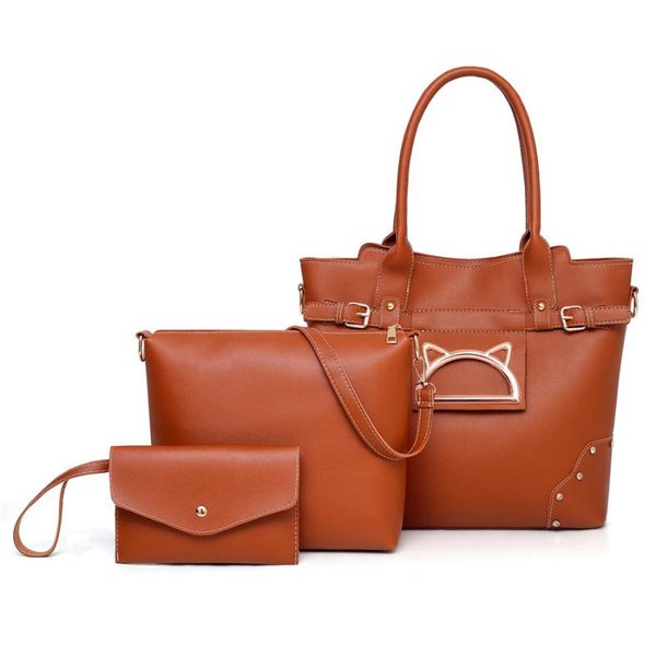 роскошная женщины кожа pu tote сумки мода 3 шт мешки посыльного высокого качества вскользь ladies shoulder bag crossbody
роскошная женщины кожа pu tote сумки мода 3 шт мешки посыльного высокого качества вскользь ladies shoulder bag crossbody